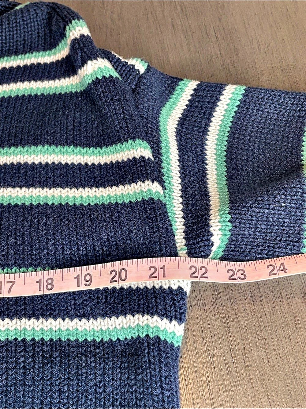 J.Crew Striped Cotton Rollneck Sweater Size XS - Picture 11 of 12